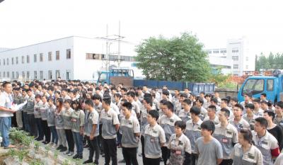 钣金事业部起劲响应招呼，，，召开全事业部“清静活动月”发动大会